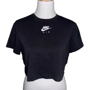 Nike Black Crop Top